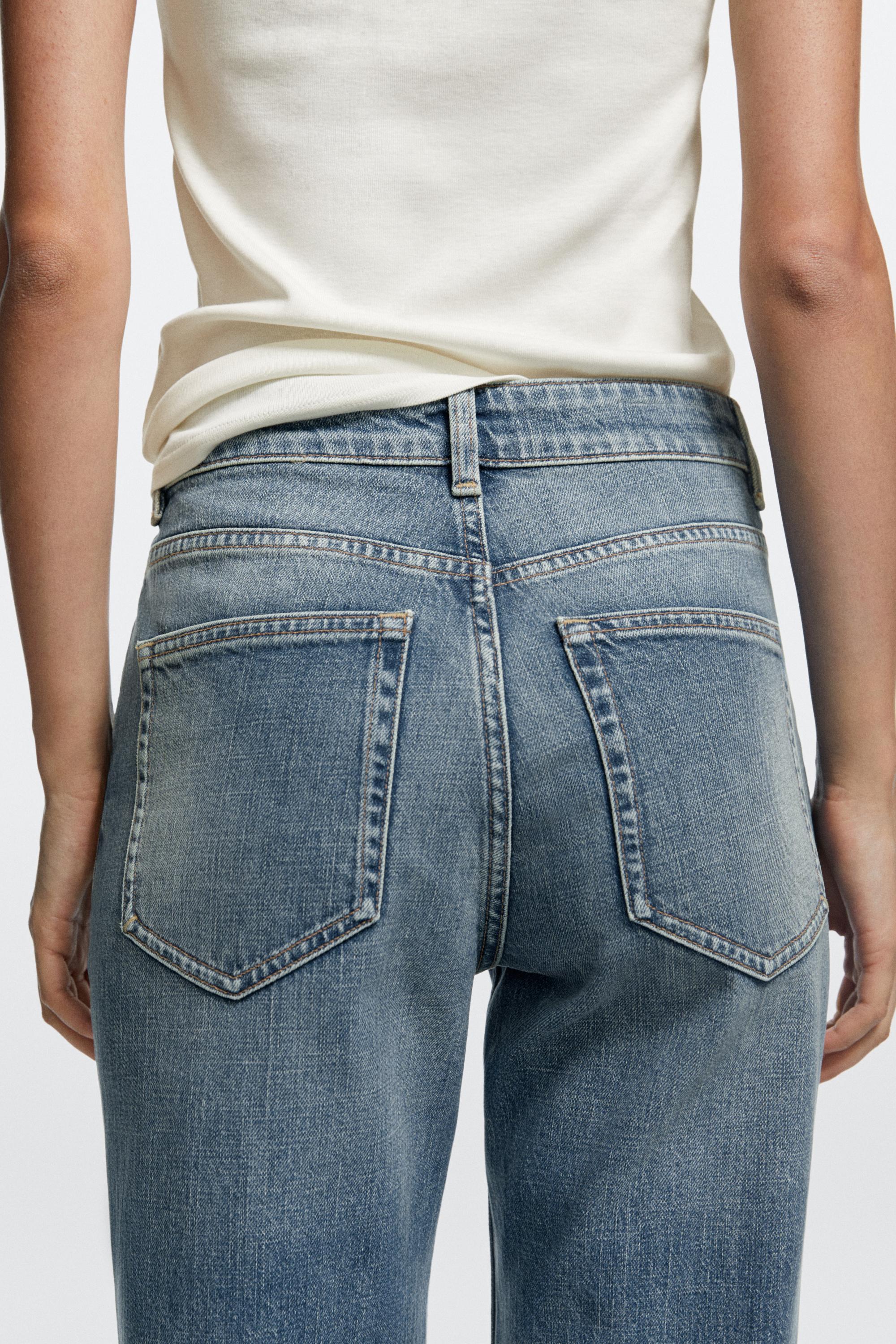 Jean bootcut taille haute